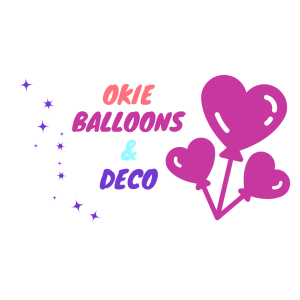 okie balloons & deco logo