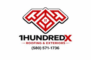 1hundredXroofing logo